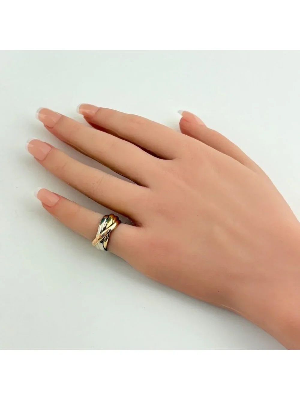 Cartier Trinity Ring YG Yellow Gold